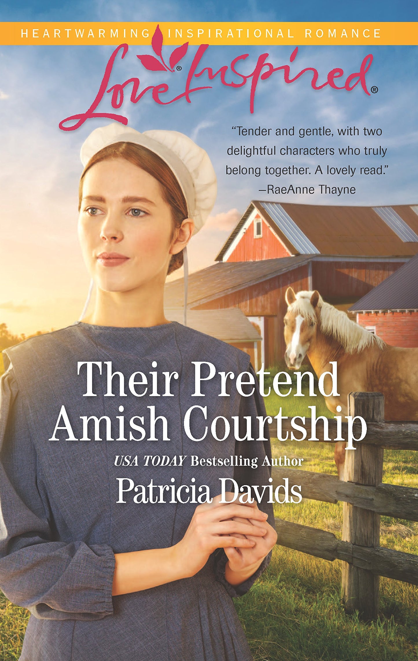 Their Pretend Amish Courtship (The Amish Bachelors, 4)