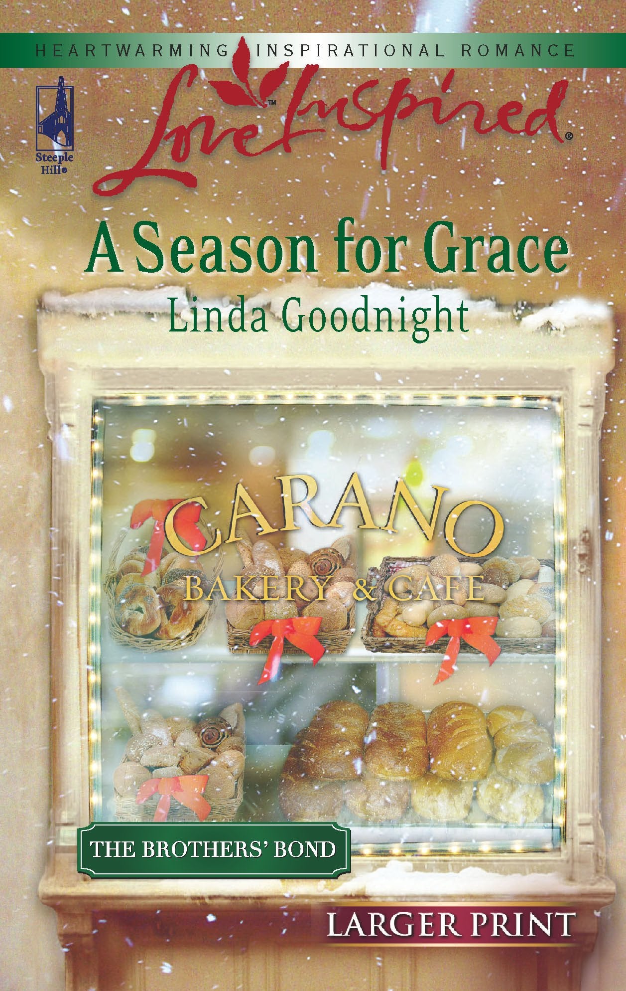 A Season for Grace (The Brothers' Bond, Book 1) (Larger Print Love Inspired #377)