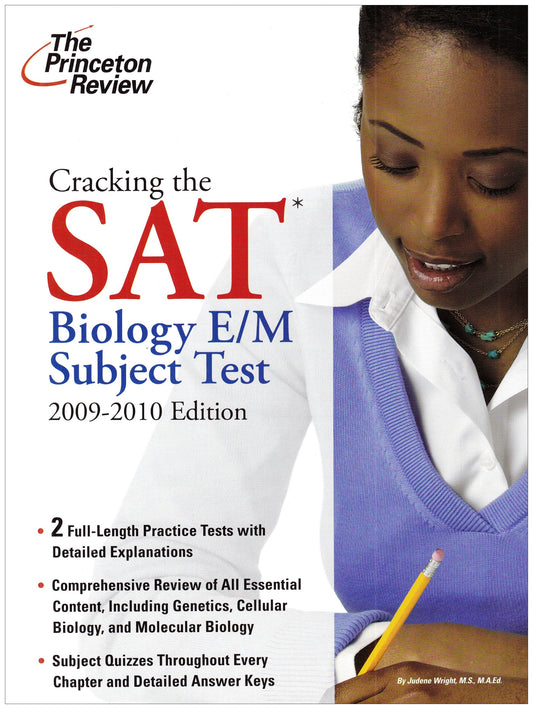 Cracking the SAT Biology E/M Subject Test, 2009-2010 Edition (College Test Preparation)