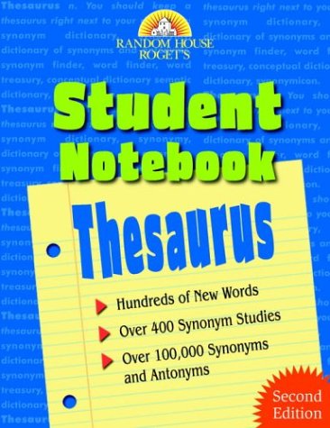 Random House Roget's Student Notebook Thesaurus: Second Edition - 4149
