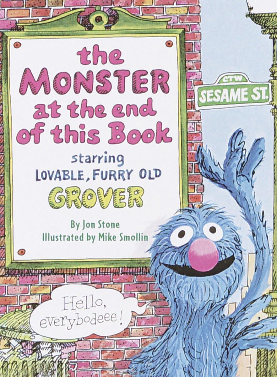 The Monster at the End of This Book (Sesame Street) (Big Bird's Favorites Board Books) - 3346