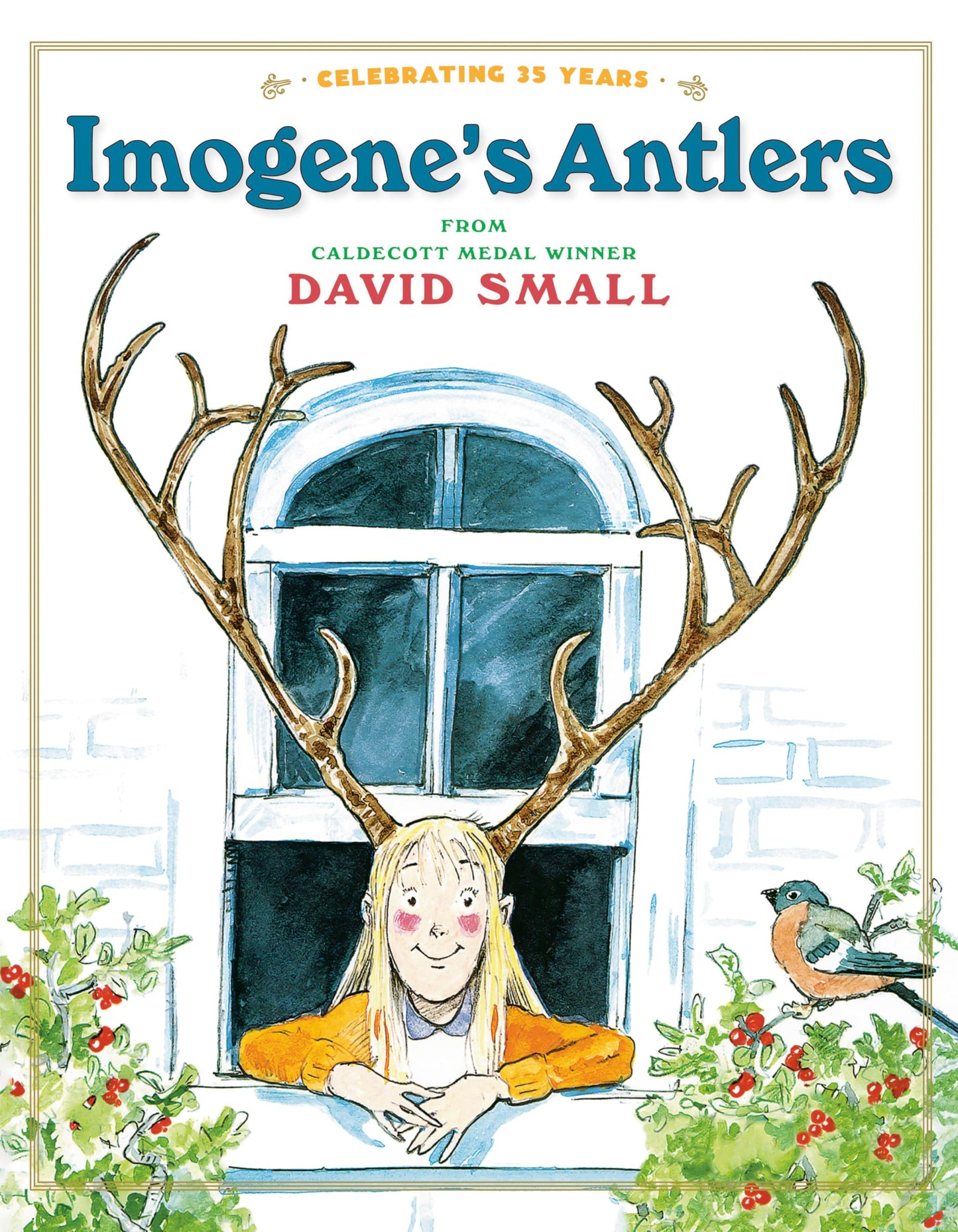 Imogene's Antlers: A Christmas Book for Kids - 9616