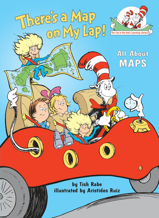 There's a Map on My Lap! All About Maps (The Cat in the Hat's Learning Library) - 8917