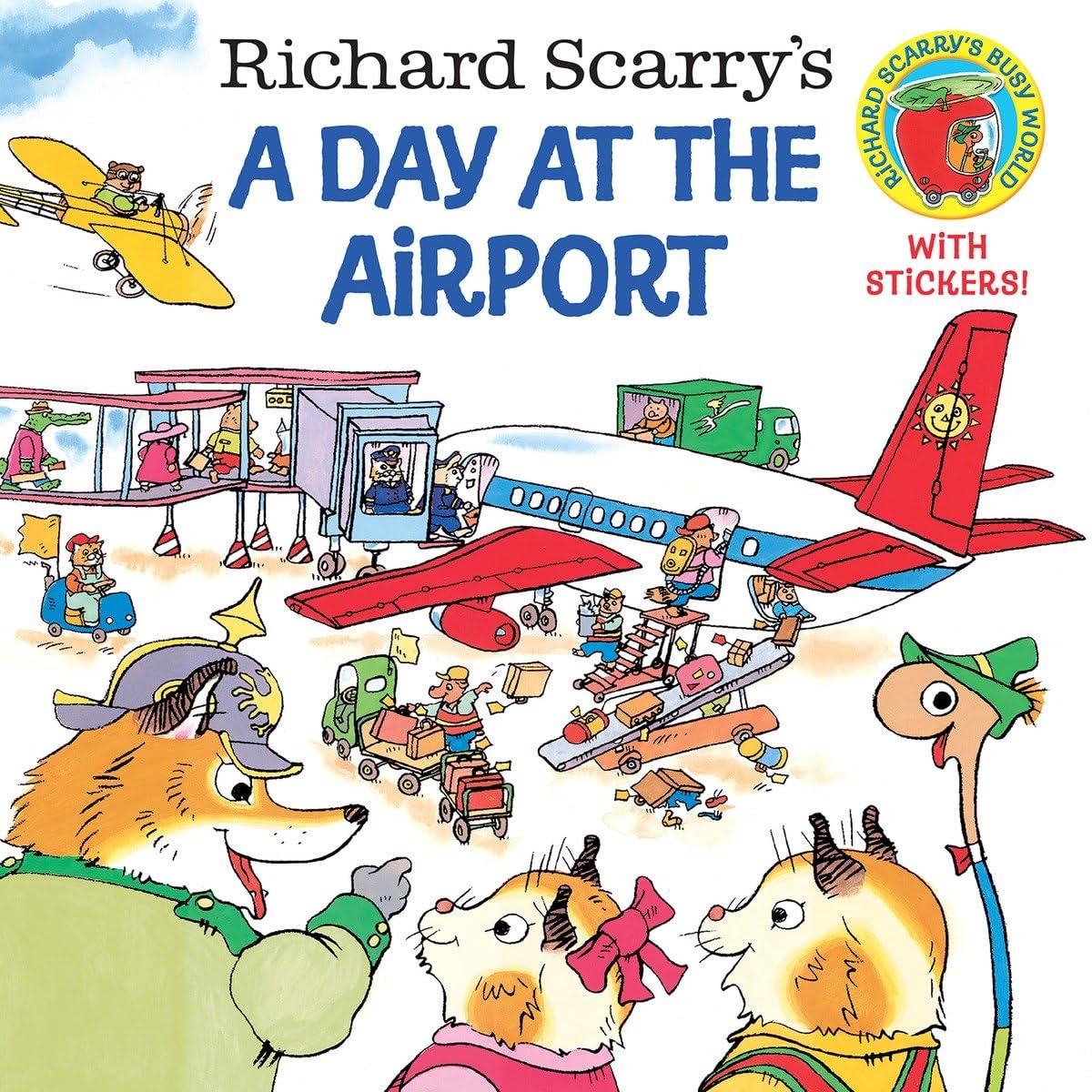 Richard Scarry's A Day at the Airport (Pictureback) - 1480