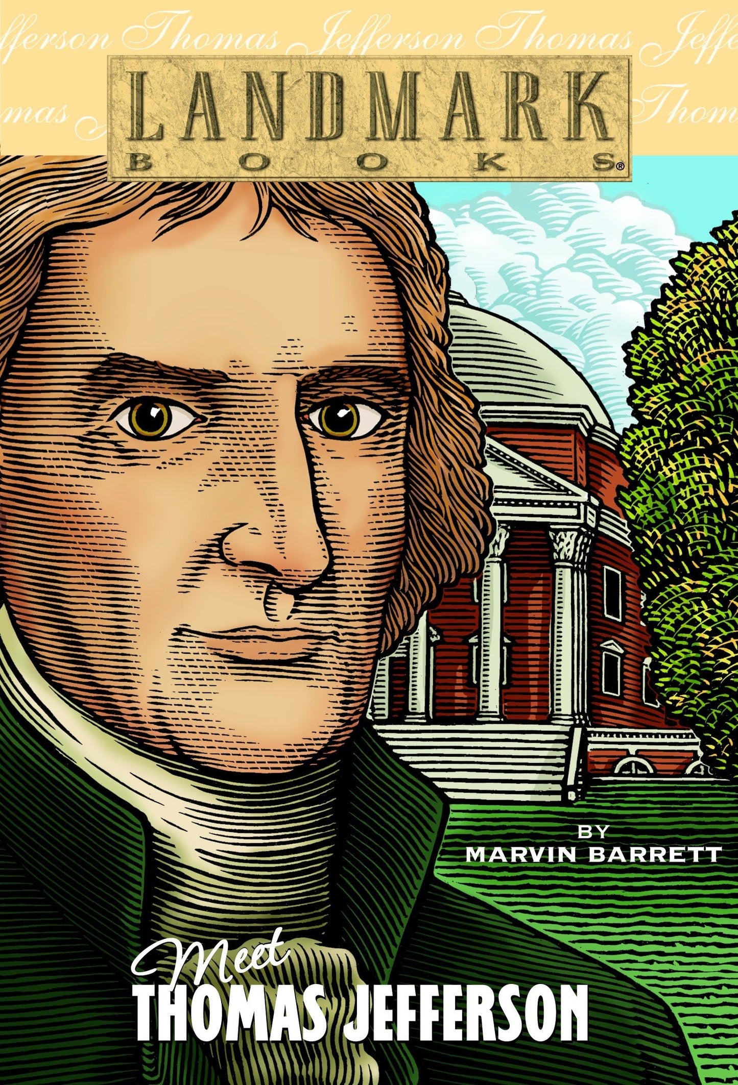 Meet Thomas Jefferson (Landmark Books) - 7679