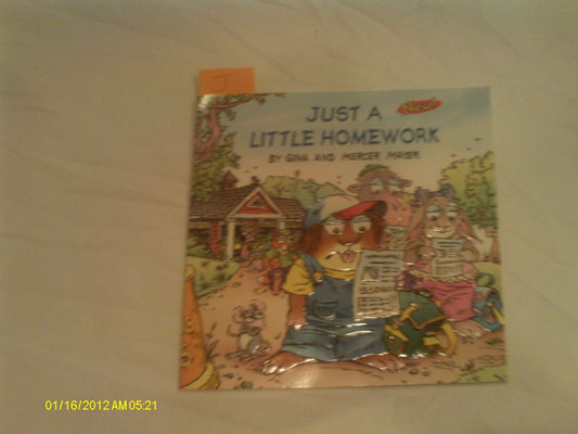 Just a Little Homework (Little Critter)