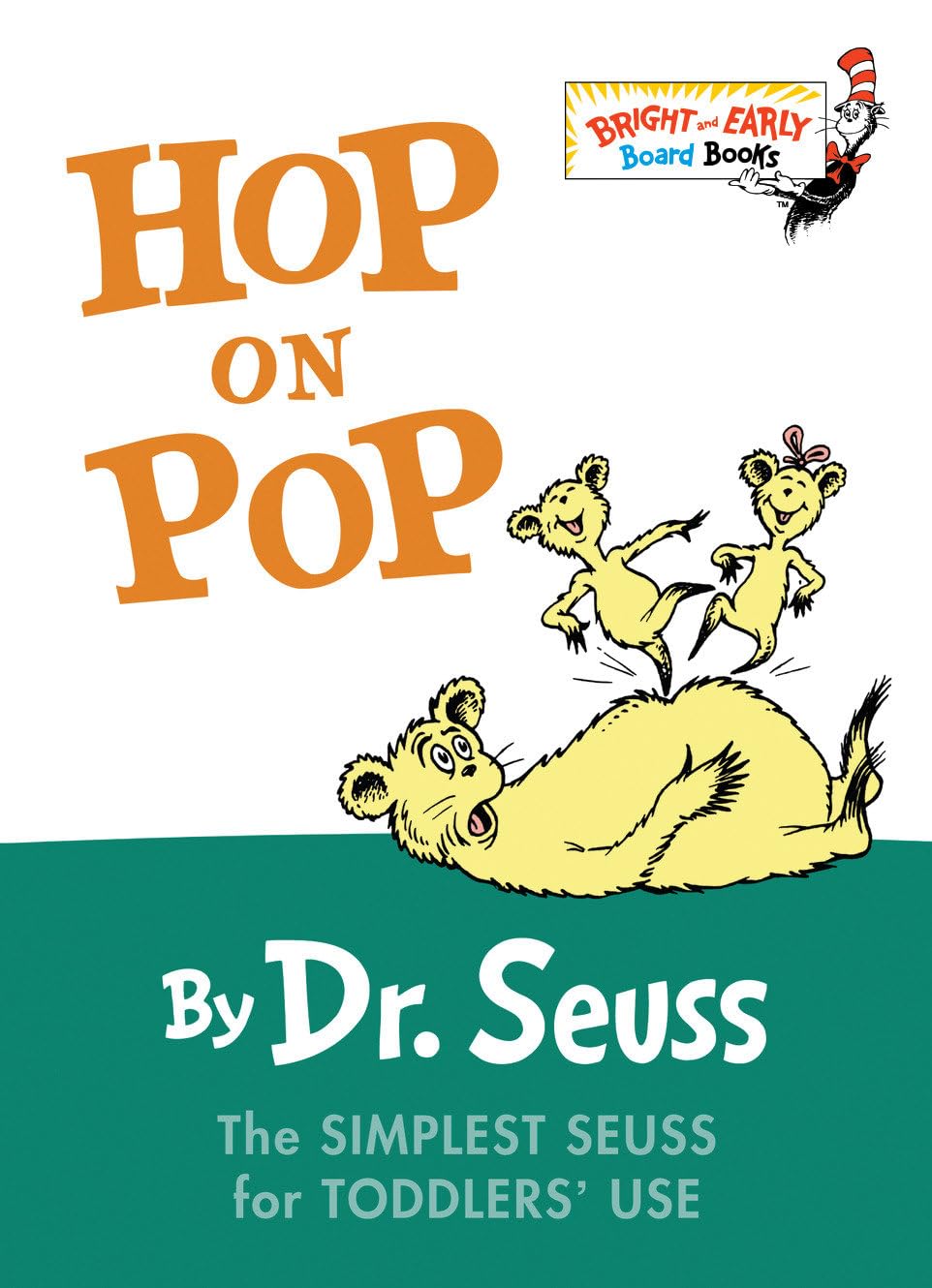 Hop on Pop: The Simplest Seuss for Youngest Use (Bright & Early Board Books) - 4416
