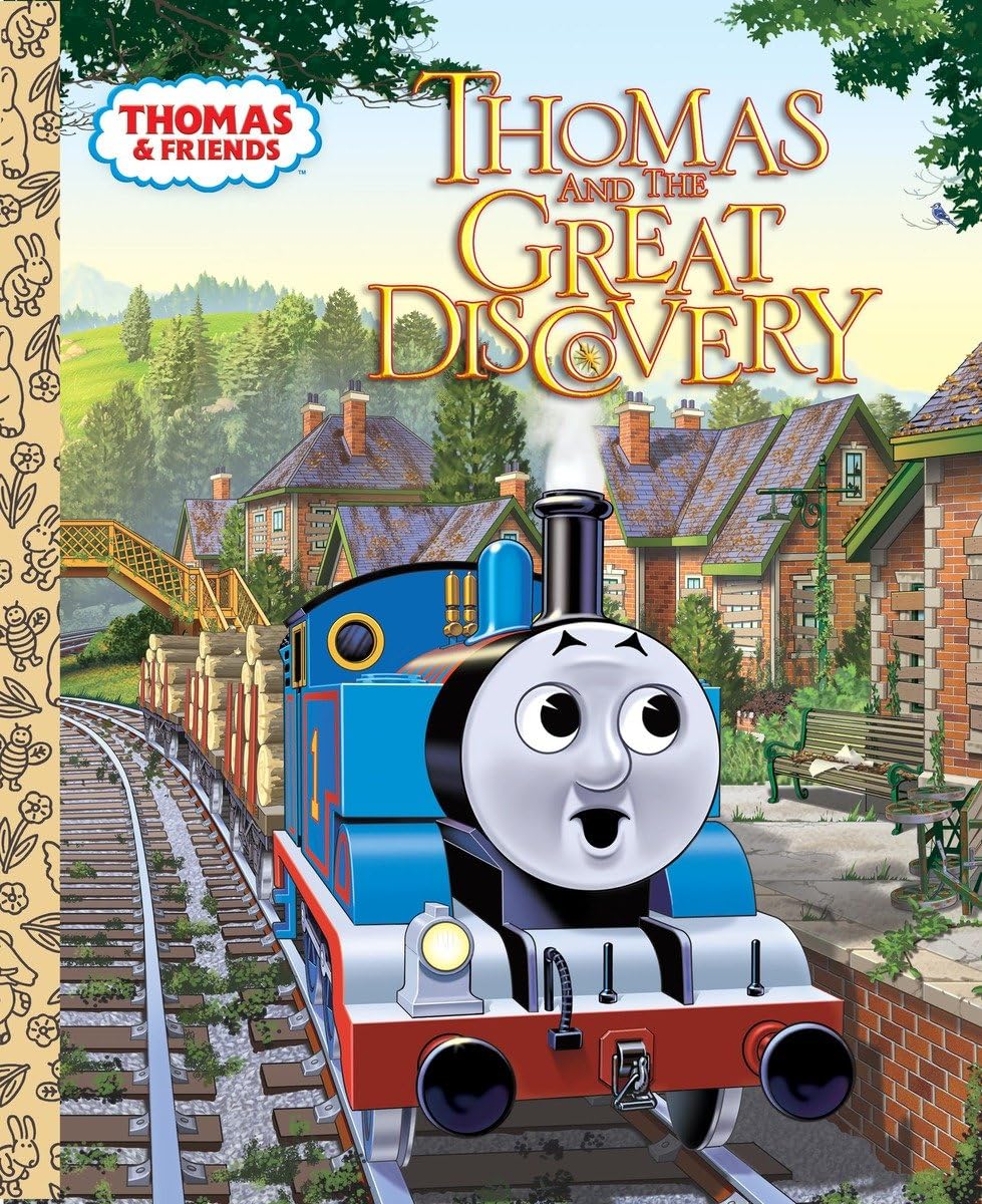 Thomas and the Great Discovery (Thomas & Friends) (Little Golden Book) - 1667