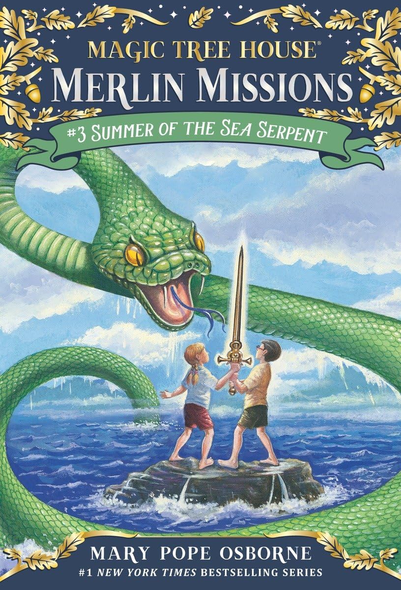 Summer of the Sea Serpent (Magic Tree House Merlin Mission) - 6386