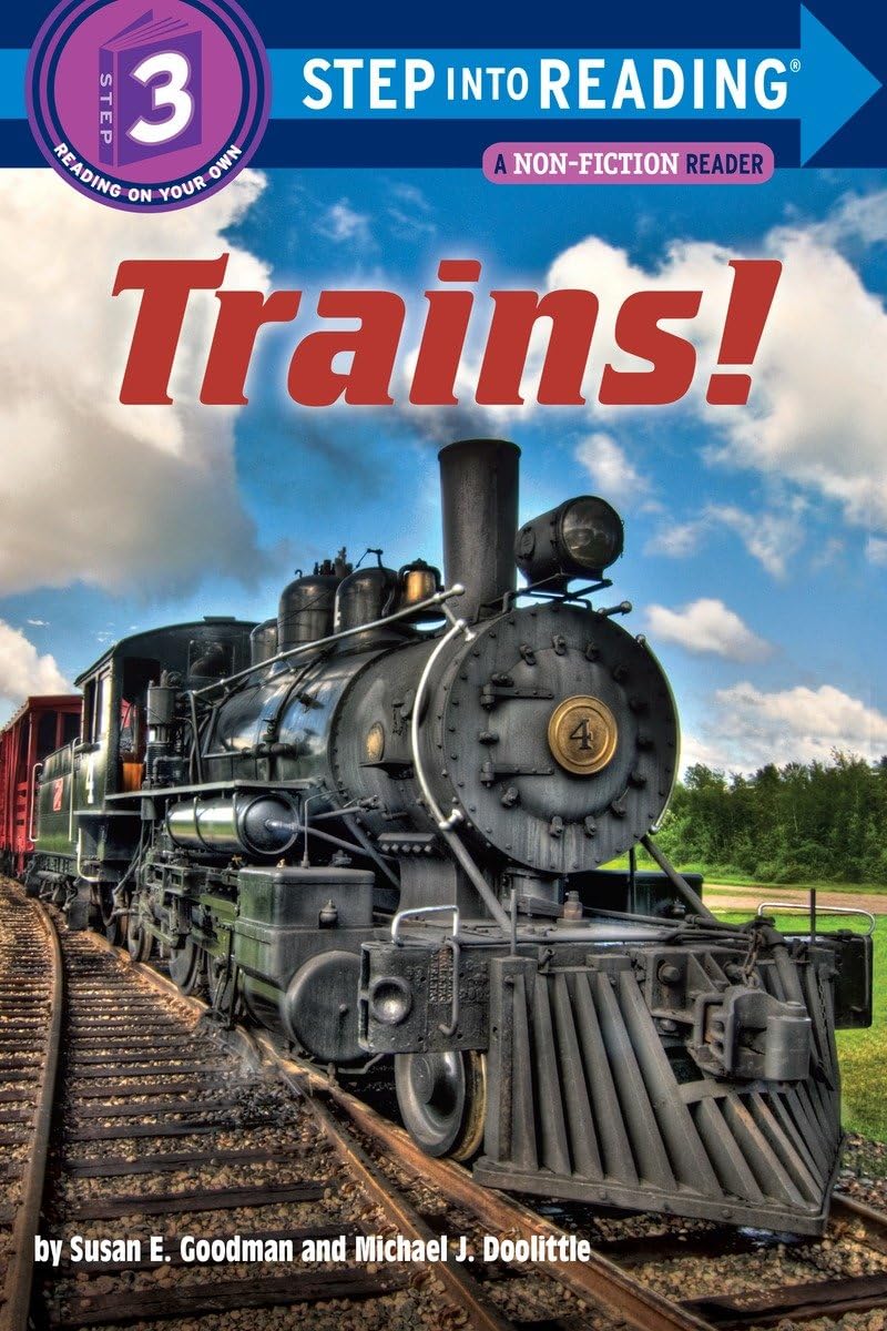 TRAINS! (STEP INTO READING)