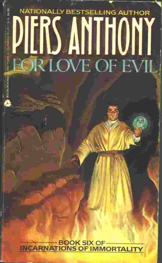 For Love of Evil: Book Six of Incarnations of Immortality (Incarnations of Immortality, 6) - 1672