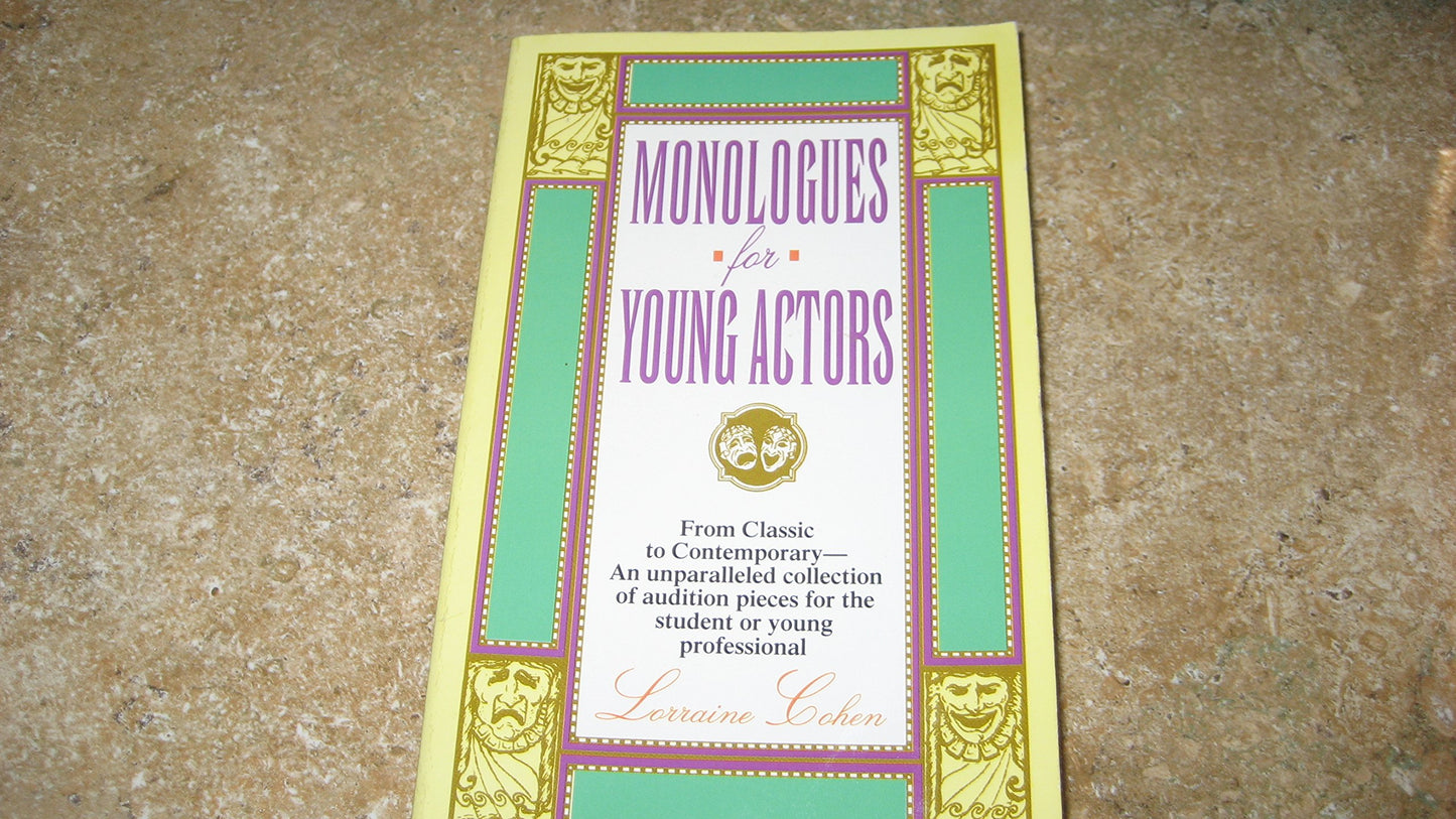 Monologues for Young Actors