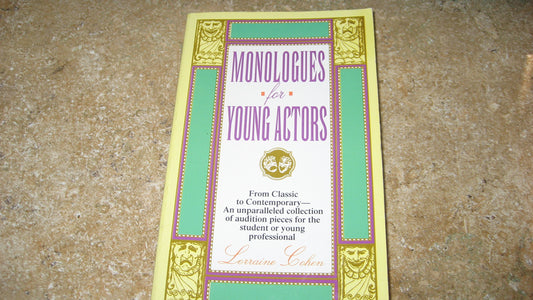 Monologues for Young Actors