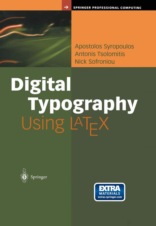 Digital Typography Using LaTeX - 4882