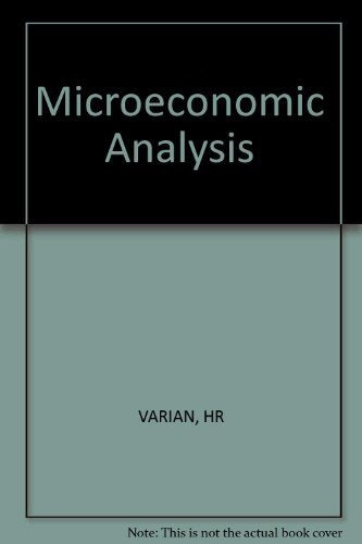 Microeconomic analysis