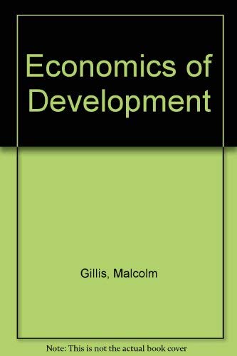 Economics of development - 4588