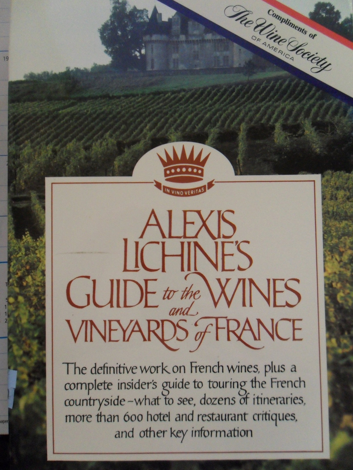 GD WINES&VINYRD FR3E