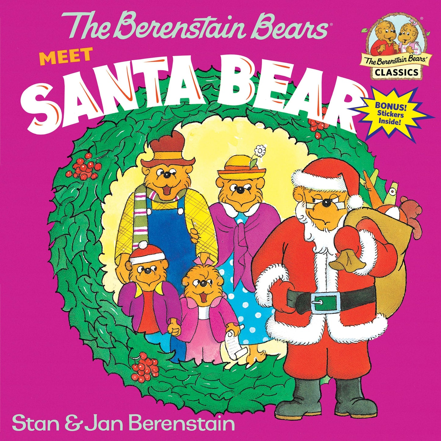 The Berenstain Bears Meet Santa Bear: A Christmas Book for Kids (First Time Books) - 6085