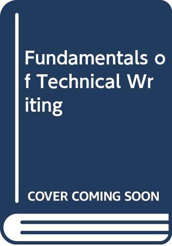 Fundamentals of Technical Writing - 2460