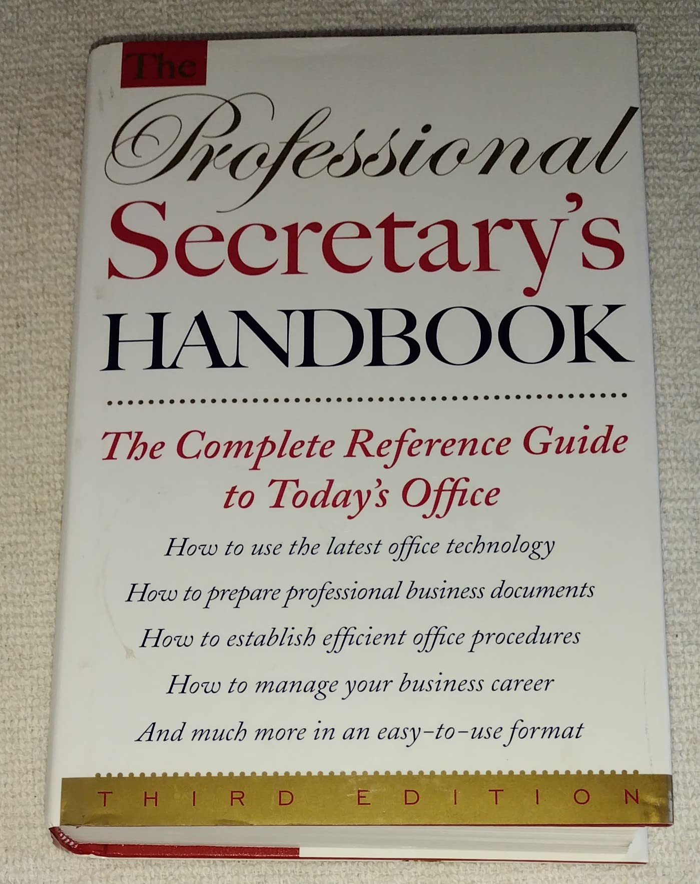 The Professional Secretary's Handbook
