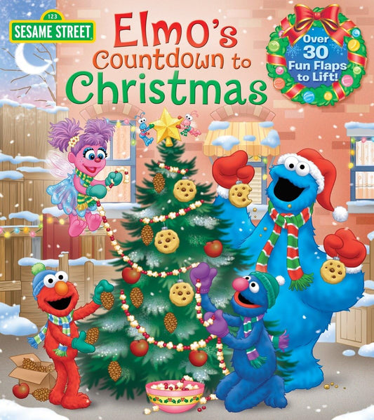 Elmo's Countdown to Christmas (Sesame Street) (Lift-the-Flap) - 1732