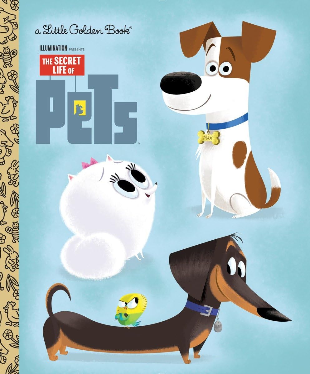 The Secret Life of Pets Little Golden Book (Secret Life of Pets) - 6677