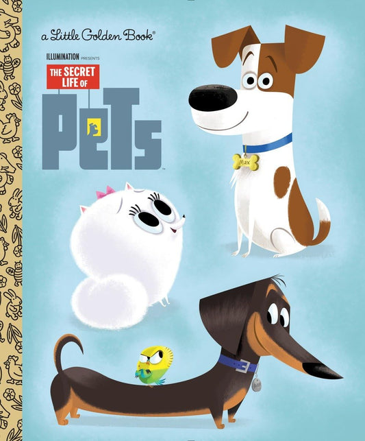 The Secret Life of Pets Little Golden Book (Secret Life of Pets) - 6677