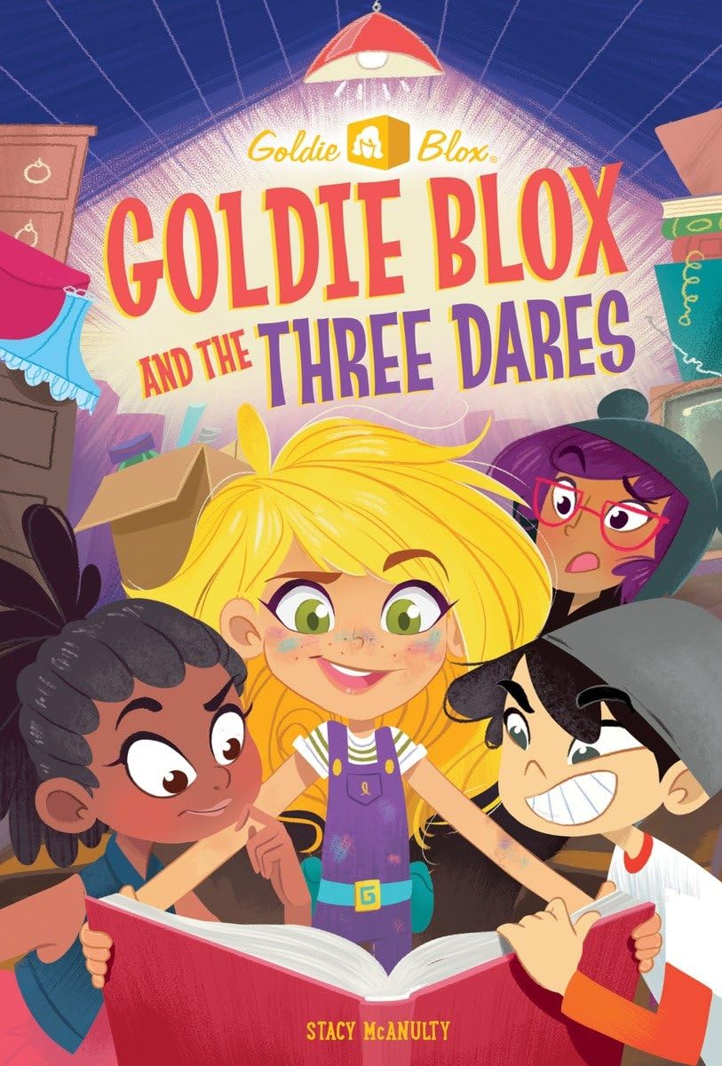 Goldie Blox and the Three Dares (GoldieBlox) (A Stepping Stone Book(TM)) - 218