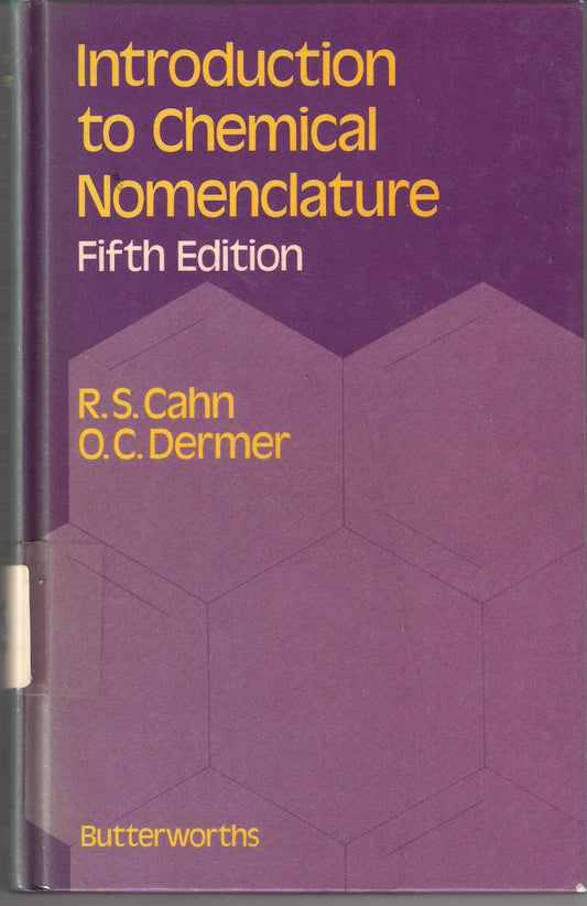 Introduction to Chemical Nomenclature
