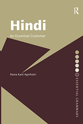 Hindi: An Essential Grammar: An Essential Grammar (Routledge Essential Grammars)