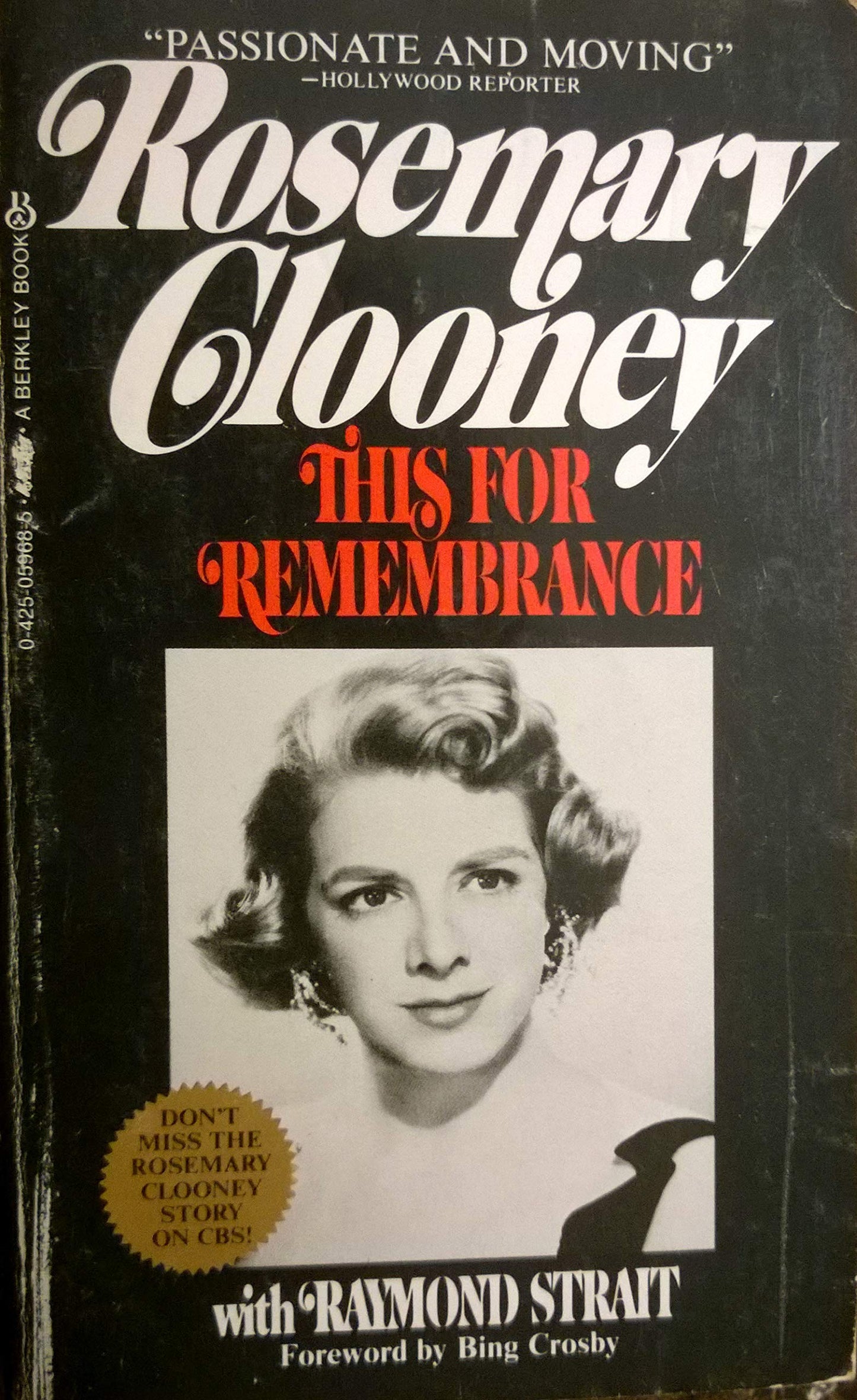 This For Remembrance: The Autobiography of Rosemary Clooney - 5984