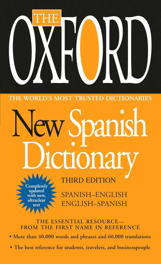 THE OXFORD NEW SPANISH DICTIONAR - 1358