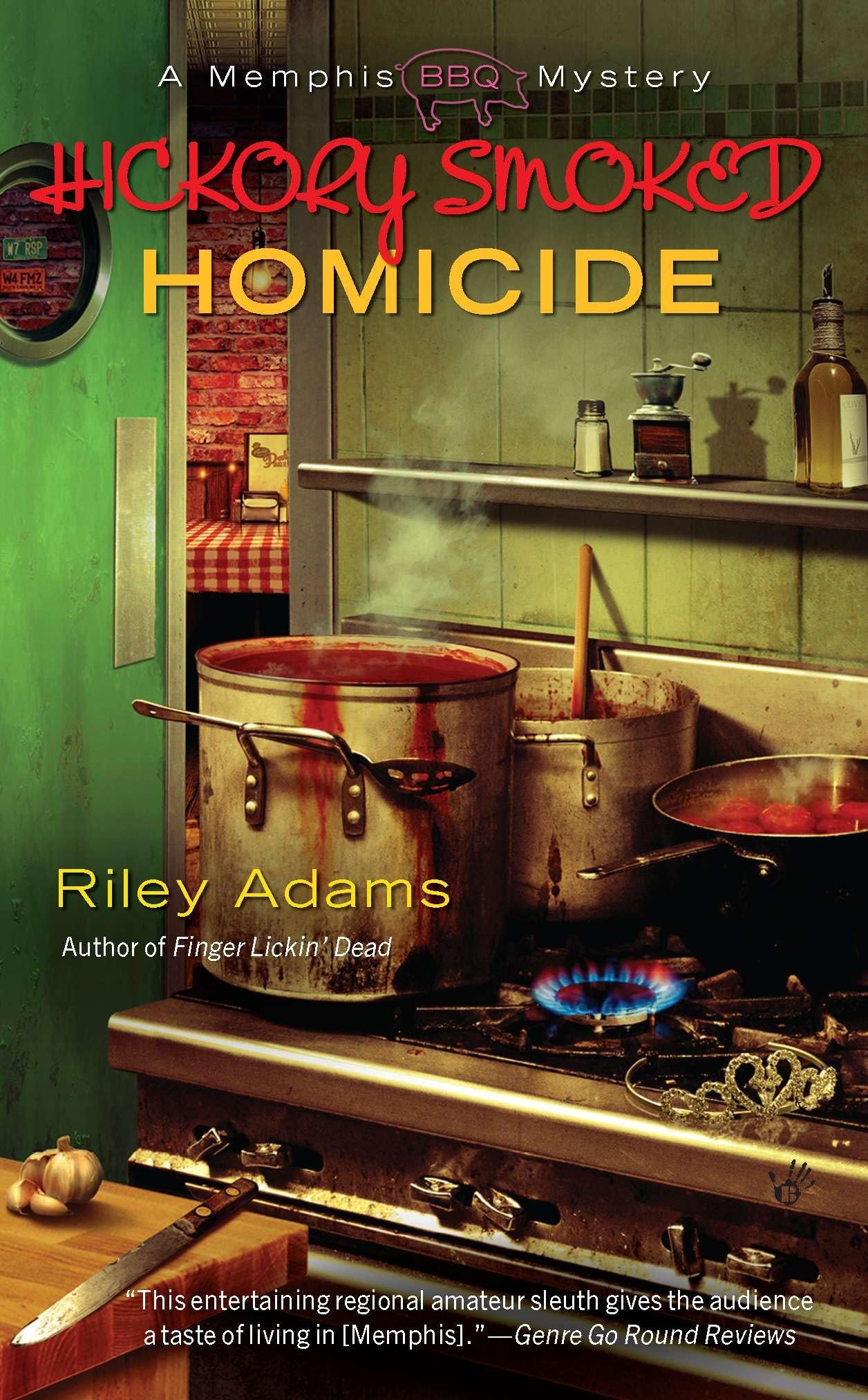Hickory Smoked Homicide (A Memphis BBQ Mystery)