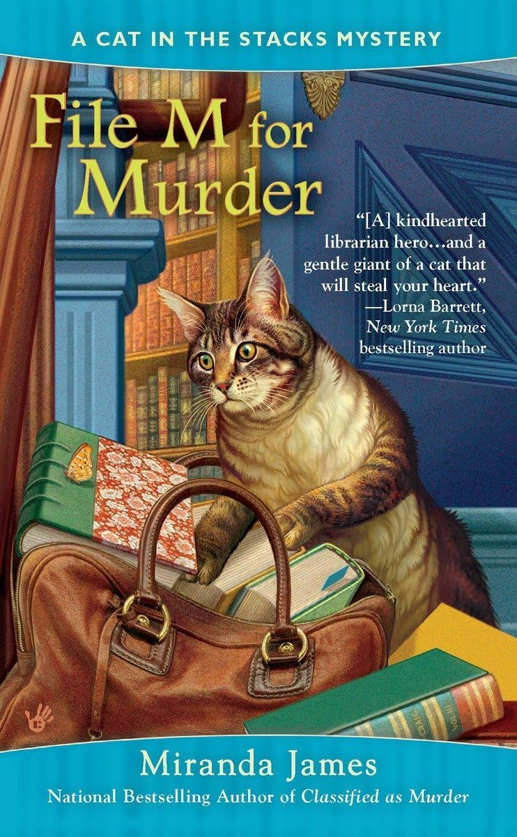 File M for Murder (Cat in the Stacks Mystery) - 8290