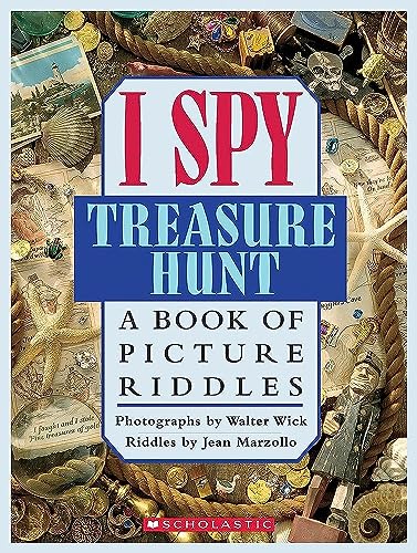 I Spy Treasure Hunt: A Book of Picture Riddles - 8193