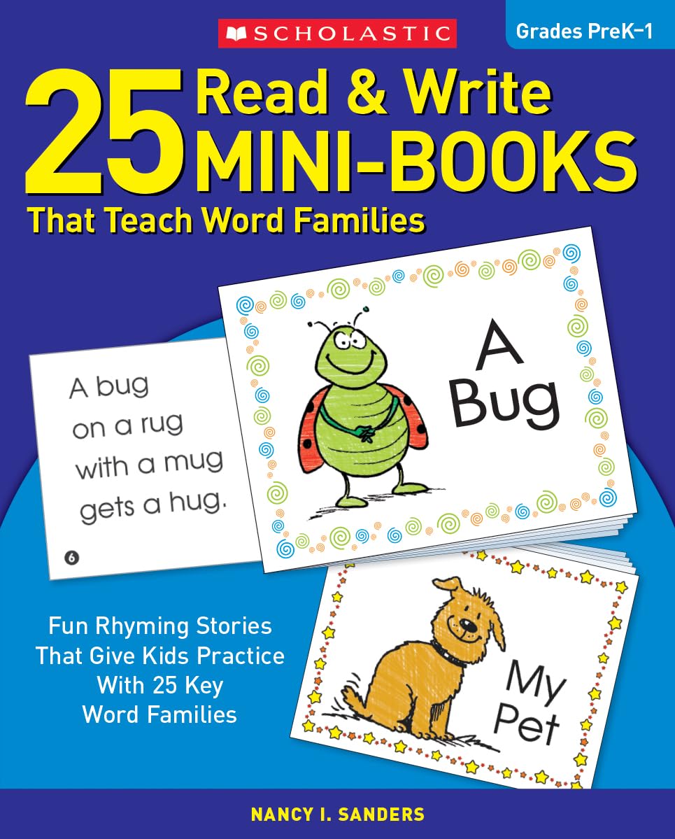 25 READ & WRITE MINI-BOOKS THAT - 9628