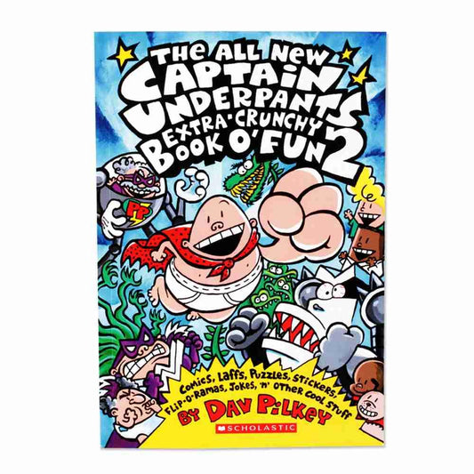 The All New Captain Underpants Extra-Crunchy Book o' Fun 2 - 1733