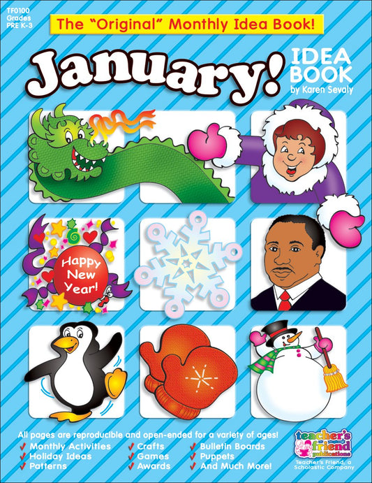 January Monthly Idea Book (The "Original" Monthly Idea Book) - 9927