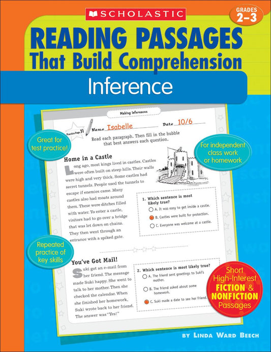 Reading Passages That Build Comprehension: Inference - 8902
