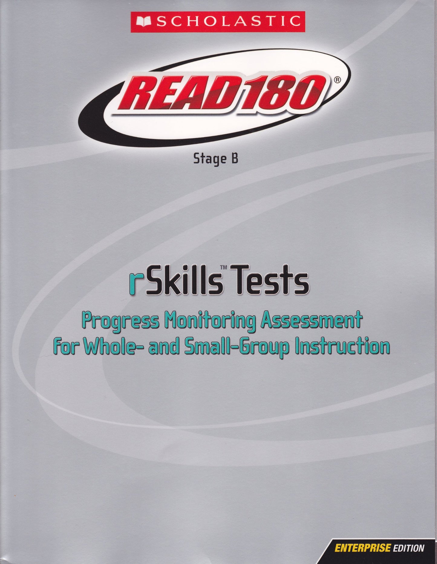 Read 180 Stage B rSkills Tests - Enterprise Edition