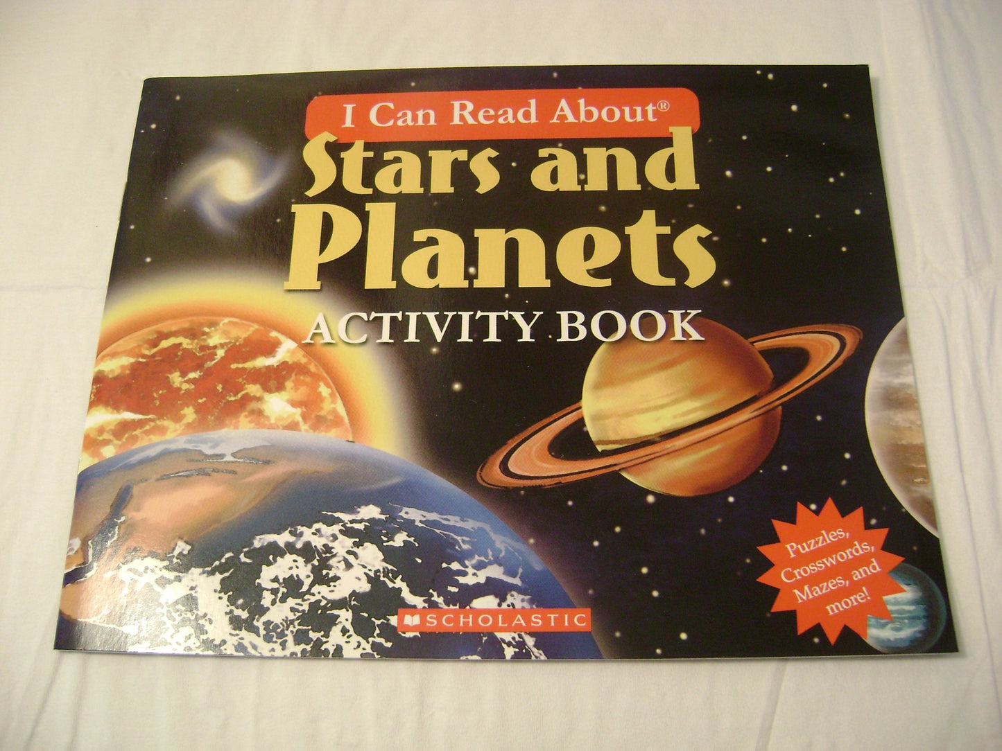 I Can Read About Stars and Planets Activity Book - 4993
