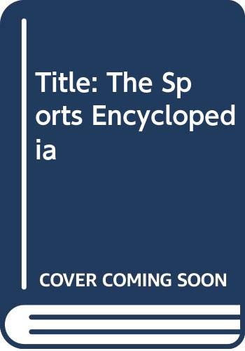 The Sports Encyclopedia Pro Football