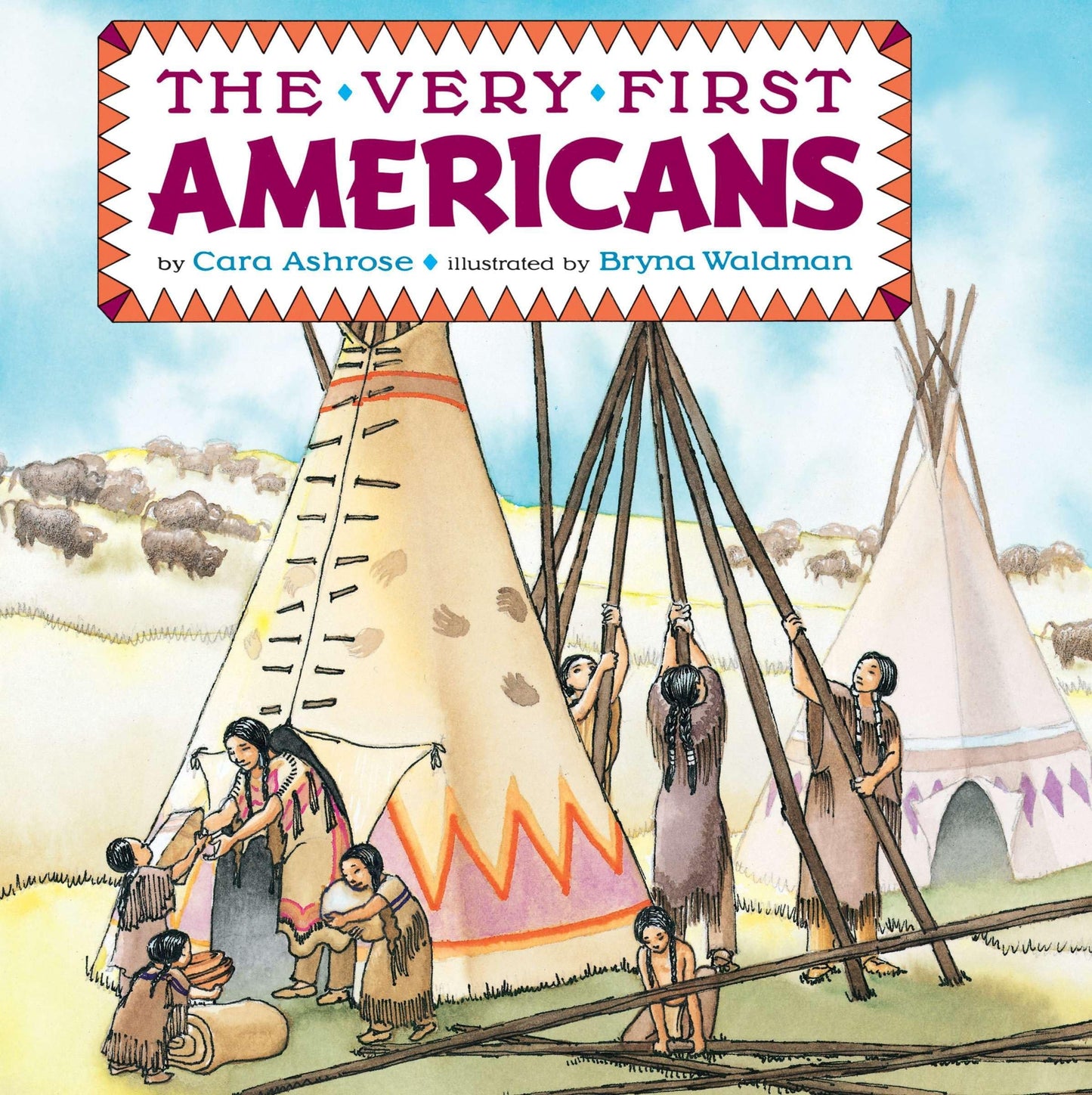 The Very First Americans (Grosset & Dunlap All Aboard Book) - 2185