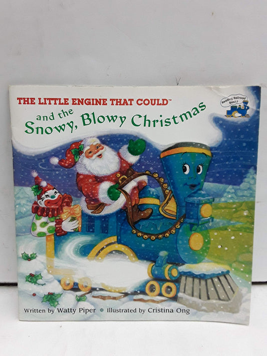 Little Engine That Could and the Snowy, Blowy Christmas (All Aboard Book)