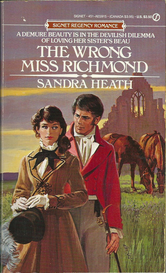The Wrong Miss Richmond (Regency Romance)