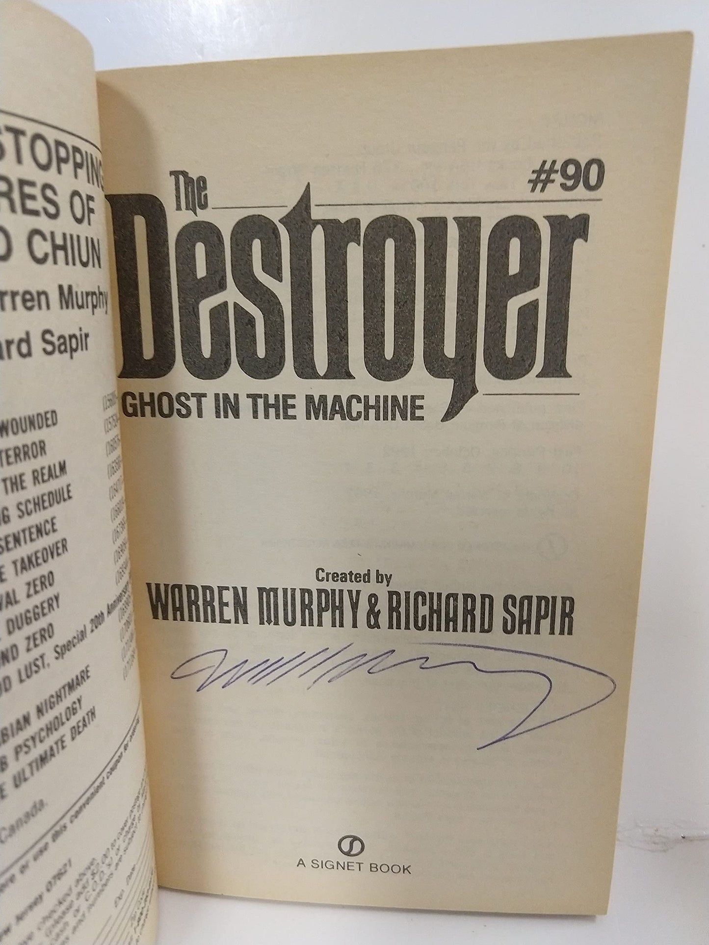 Ghost in the Machine (The Destroyer 090)
