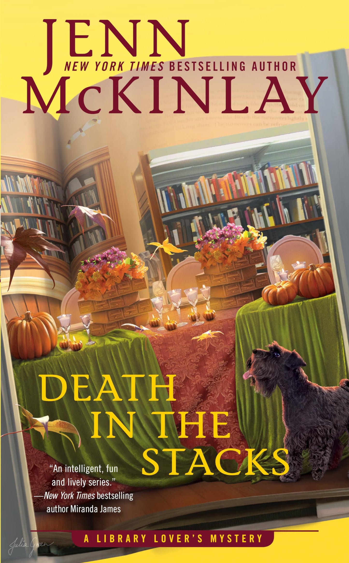 Death in the Stacks (A Library Lover's Mystery)