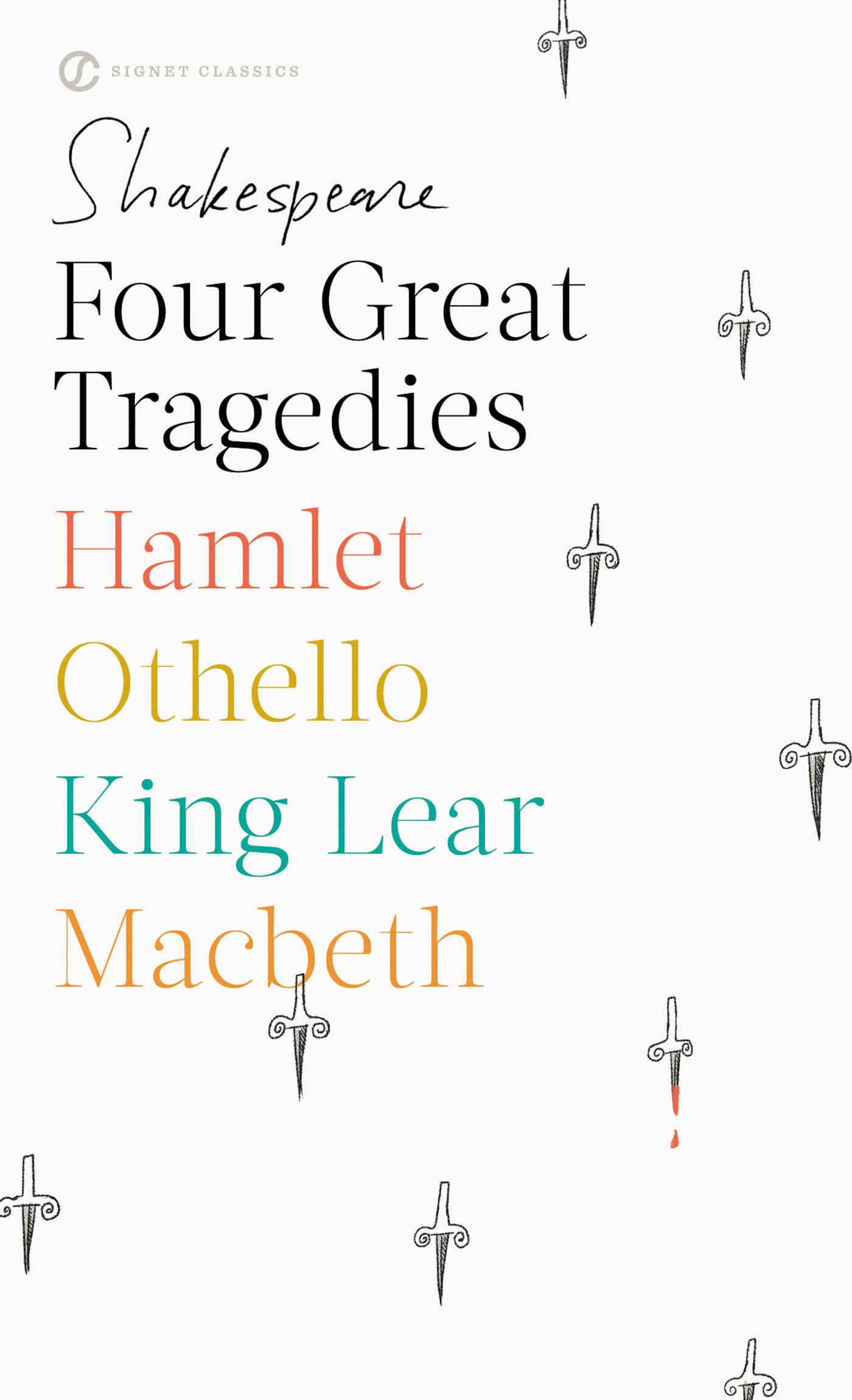 Four Great Tragedies: Hamlet, Othello, King Lear, Macbeth (Signet Classics) - 5742