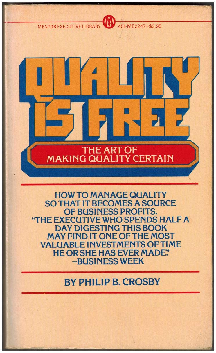 Quality Is Free