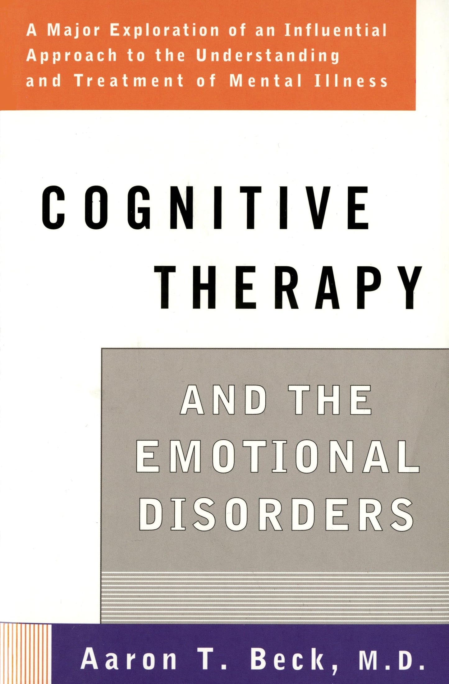 Cognitive Therapy and the Emotional Disorders - 3855